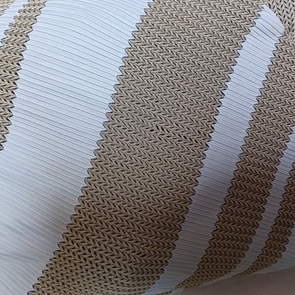 Travelers by Chico tan white diagonal stripe top - Picture 5 of 5